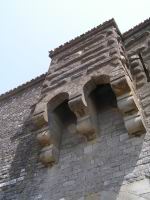 Carcassonne - Chateau comtal - Machicoulis